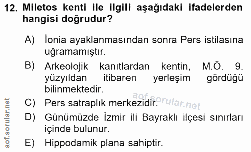 Soru 12