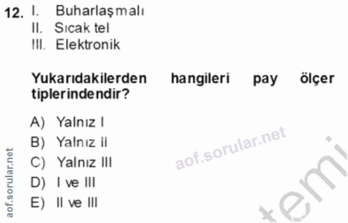 Soru 12
