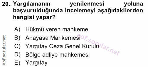Soru 20