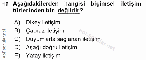 Soru 16