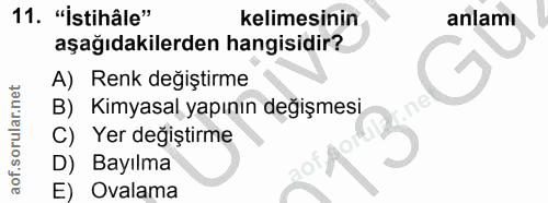 Soru 11