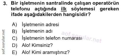 Soru 3