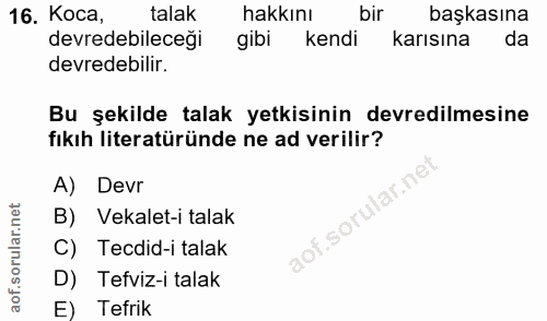 Soru 16