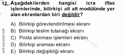 Soru 12