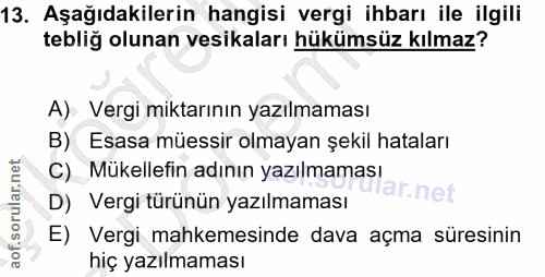 Soru 13