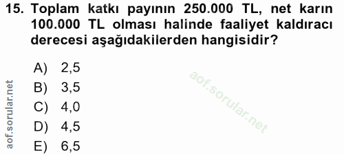 Soru 15