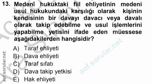 Soru 13