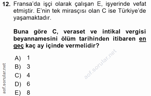 Soru 12