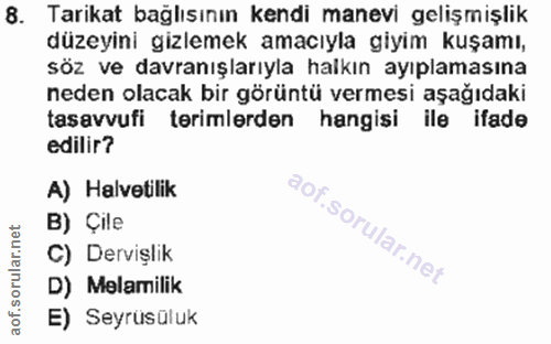 Soru 8