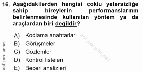 Soru 16