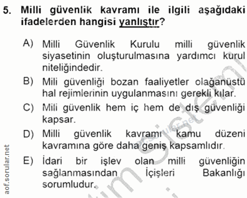 Soru 5