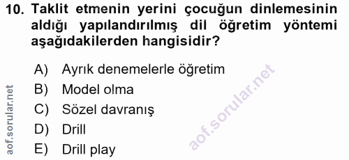 Soru 10
