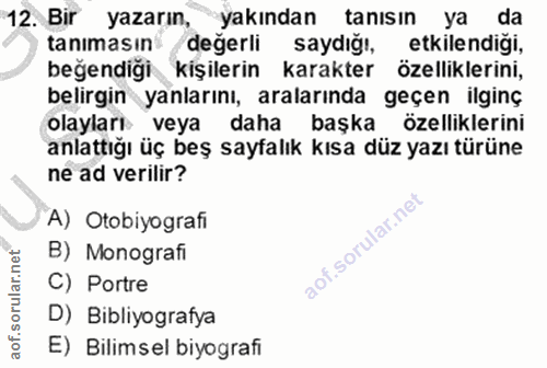 Soru 12