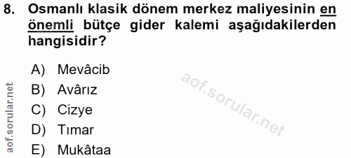 Soru 8