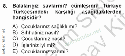 Soru 8