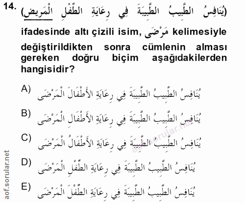 Soru 14