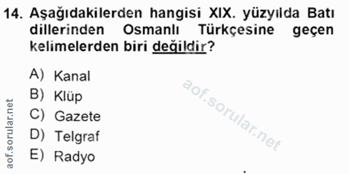 Soru 14