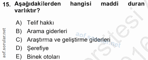 Soru 15