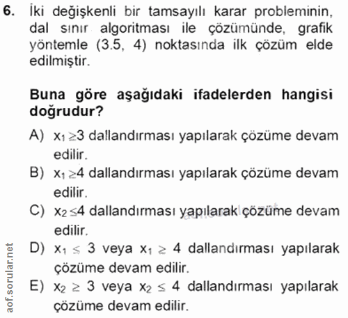 Soru 6