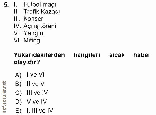 Soru 5