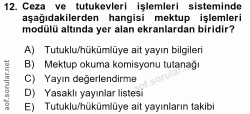 Soru 12