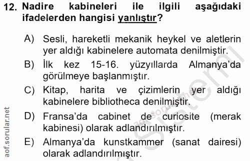 Soru 12