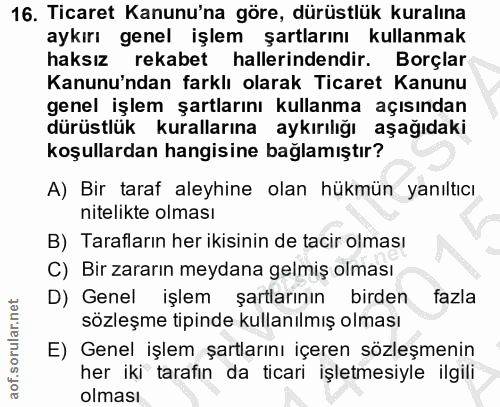 Soru 16