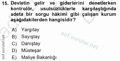 Soru 15