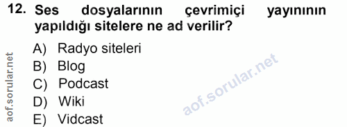 Soru 12