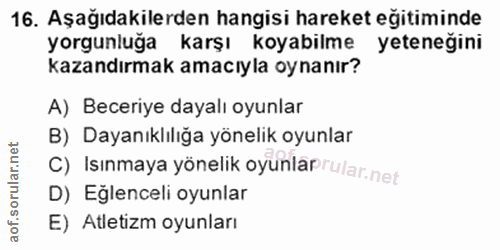 Soru 16