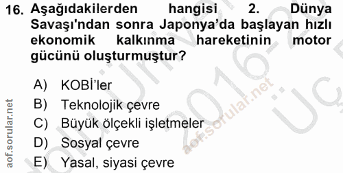 Soru 16
