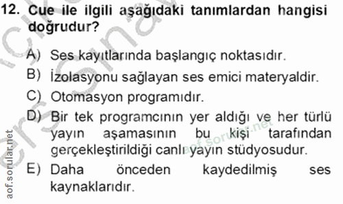 Soru 12