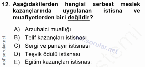 Soru 12