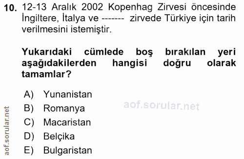 Soru 10