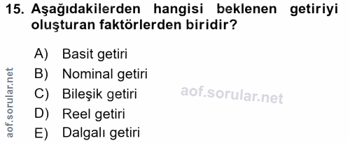 Soru 15