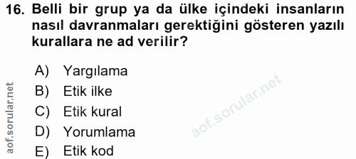 Soru 16