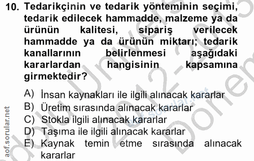 Soru 10