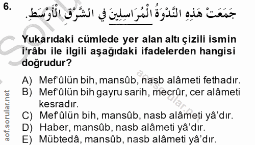 Soru 6