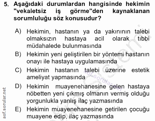 Soru 5