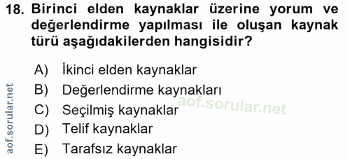 Soru 18
