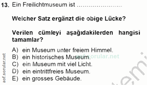 Soru 13