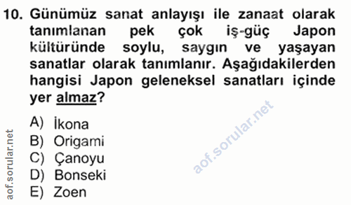 Soru 10