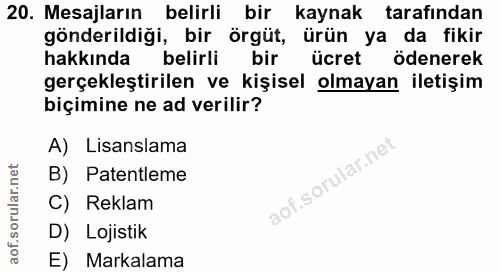 Soru 20
