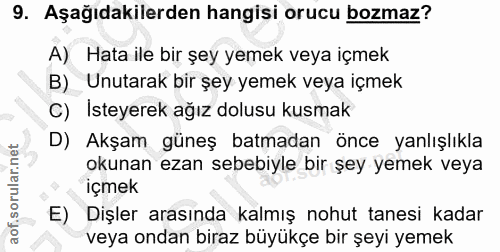Soru 9