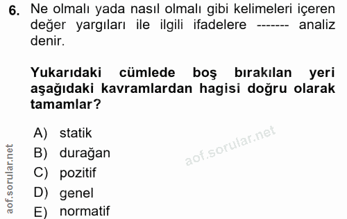 Soru 6