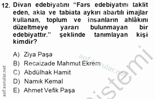 Soru 12