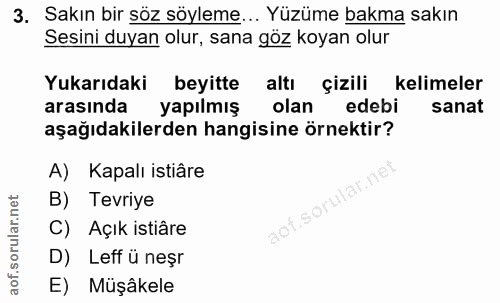 Soru 3