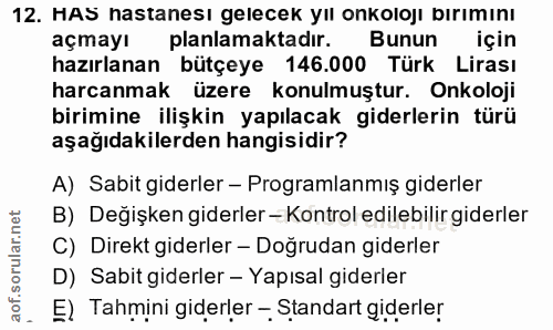 Soru 12