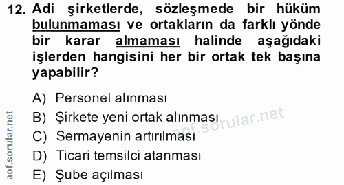 Soru 12