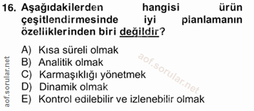 Soru 16